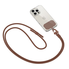 SANGLE CROISEE EN CORDON TECH-PROTECT C5S MARRON CHOCOLAT