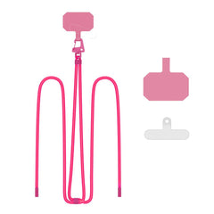 SANGLE CROISEE EN CORDON TECH-PROTECT C5S ROSE NEON