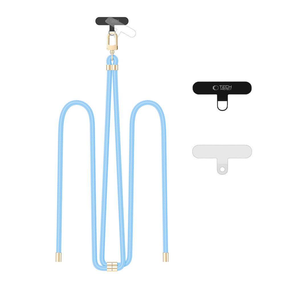 SANGLE CROISEE TECH-PROTECT C7S EN CORDON BLEU BÉBÉ/OR