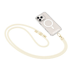 SANGLE CROISEE EN CORDON TECH-PROTECT C7S BEIGE/OR