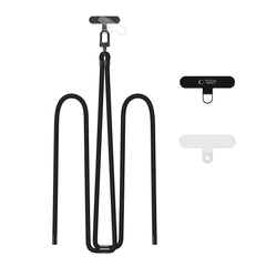 SANGLE CROISEE EN CORDON TECH-PROTECT C7S NOIR/NOIR