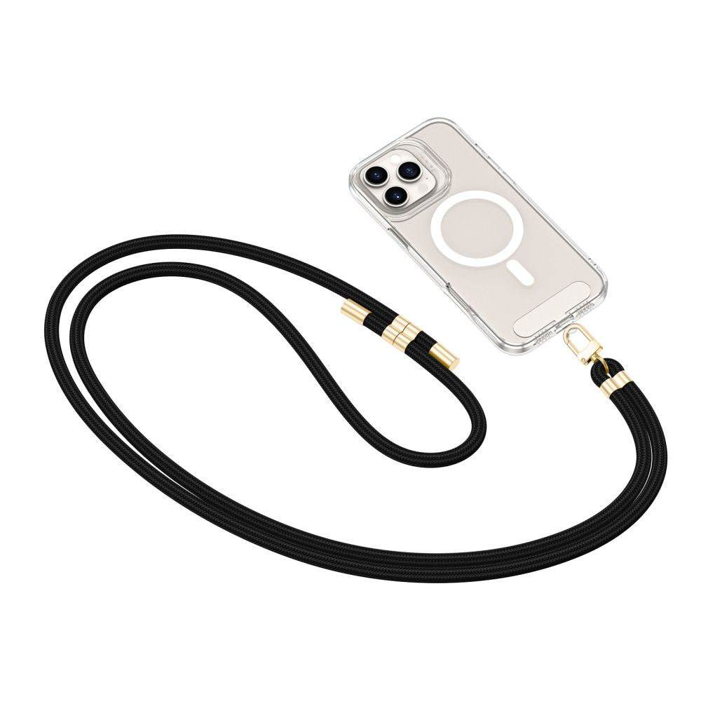 SANGLE CROISÉE EN CORDON TECH-PROTECT C7S NOIR/OR