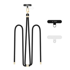 SANGLE CROISÉE EN CORDON TECH-PROTECT C7S NOIR/OR