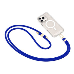 SANGLE CROISEE EN CORDON TECH-PROTECT C7S BLEU COBALT/OR