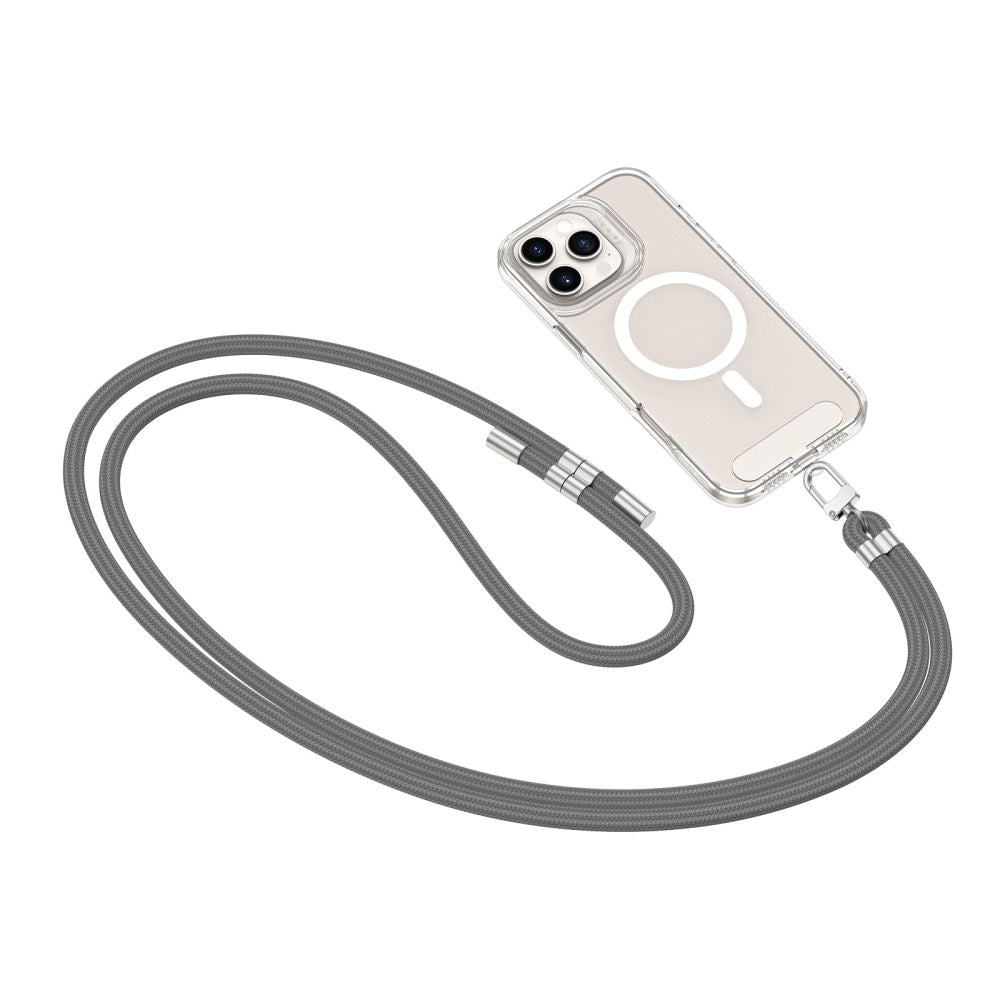 SANGLE CROISEE TECH-PROTECT C7S EN CORDON GRIS/ARGENT