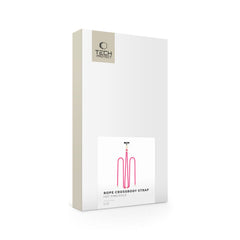 SANGLE CROISEE TECH-PROTECT C7S EN CORDON ROSE CHAUD/OR