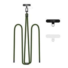 SANGLE CROISEE TECH-PROTECT C7S EN CORDON VERT CHASSE/NOIR