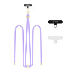 SANGLE CROISEE EN CORDON TECH-PROTECT C7S LAVANDE/OR