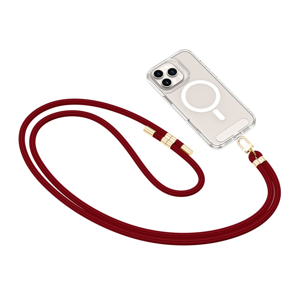 SANGLE CROISEE EN CORDON TECH-PROTECT C7S MÛRE/DORÉ