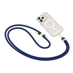 SANGLE CROISEE EN CORDON TECH-PROTECT C7S BLEU MARINE/OR