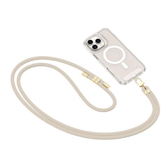 SANGLE CROISEE EN CORDON TECH-PROTECT C7S TAUPE/OR