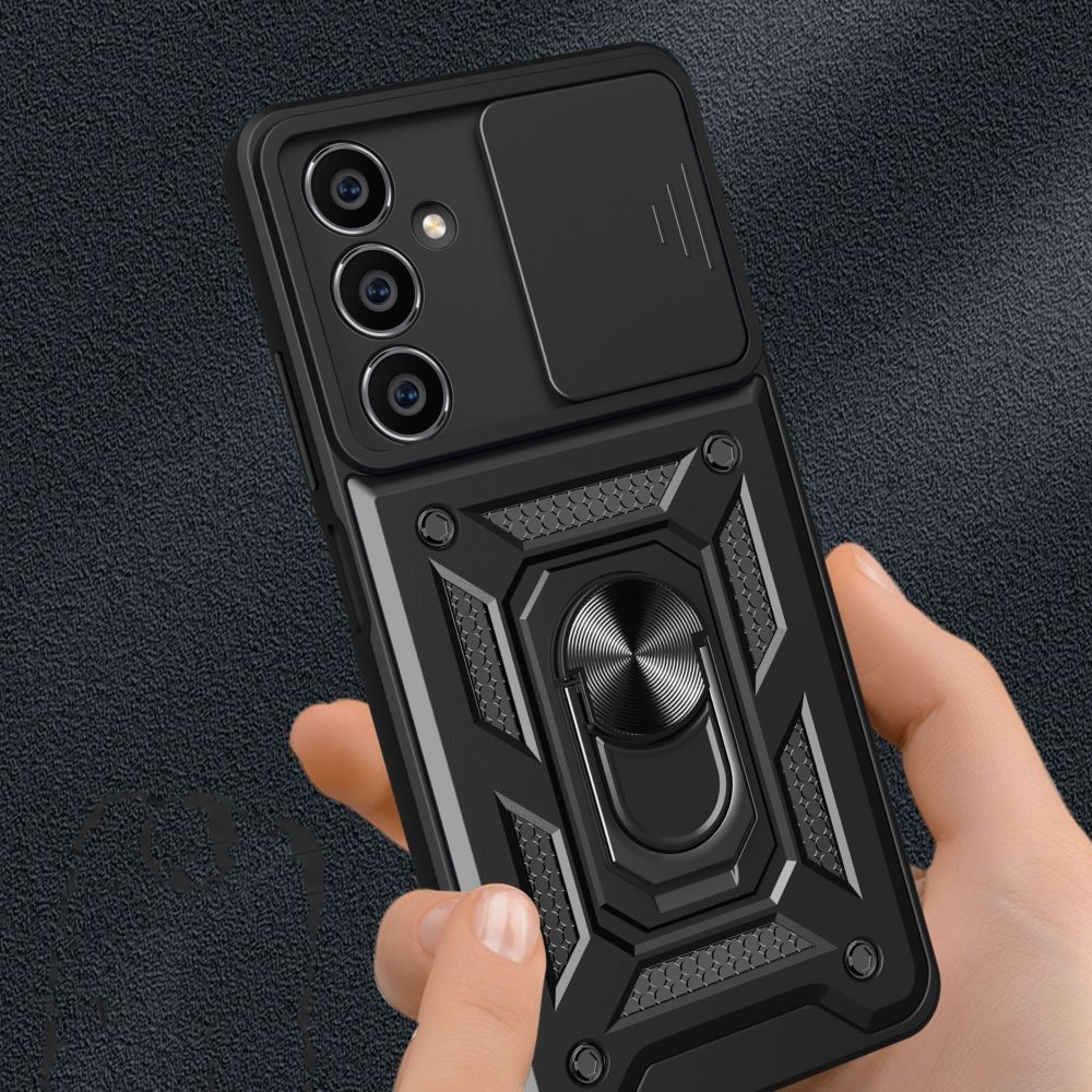 COUVERTURE TECH-PROTECT CAMSHIELD PRO GALAXY A05S NOIR