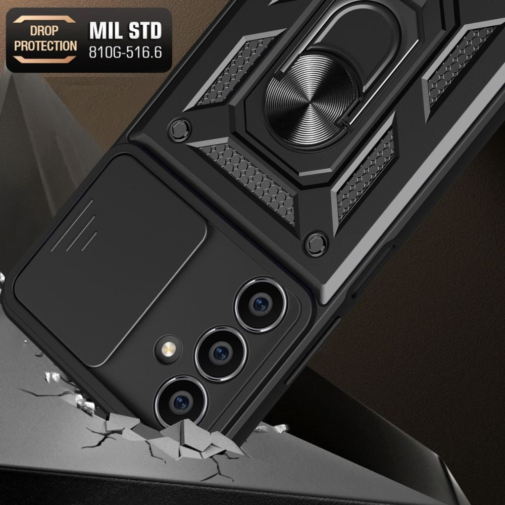 COUVERTURE TECH-PROTECT CAMSHIELD PRO GALAXY A05S NOIR