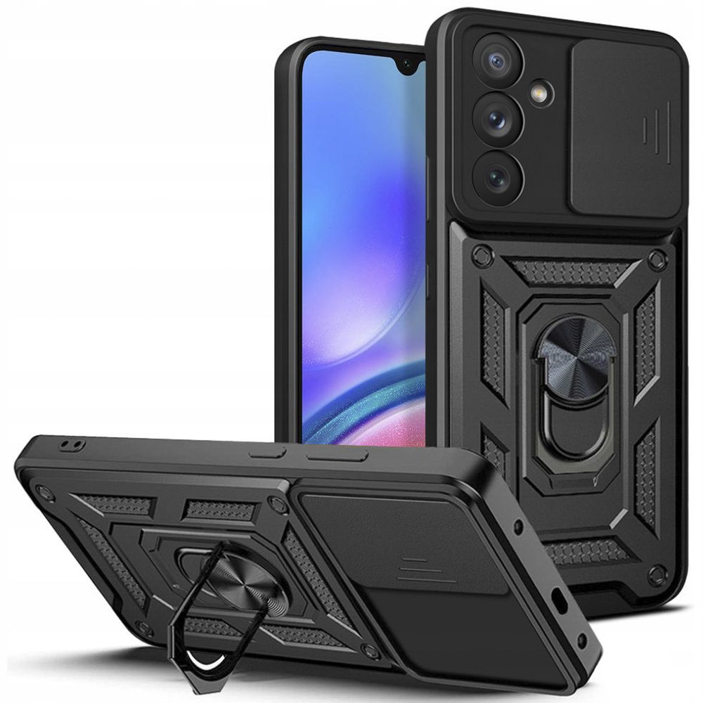 COUVERTURE TECH-PROTECT CAMSHIELD PRO GALAXY A05S NOIR