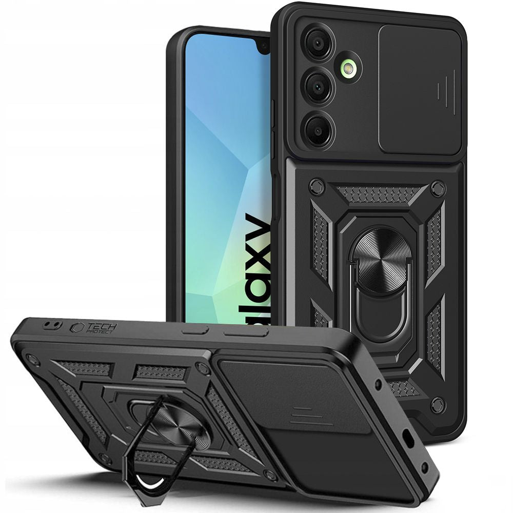 COQUE TECH-PROTECT CAMSHIELD PRO GALAXY A16 4G / 5G NOIRE