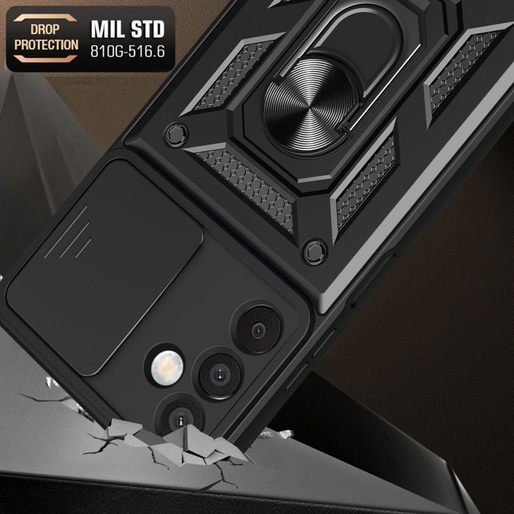 COUVERTURE TECH-PROTECT CAMSHIELD PRO GALAXY M15 5G NOIR