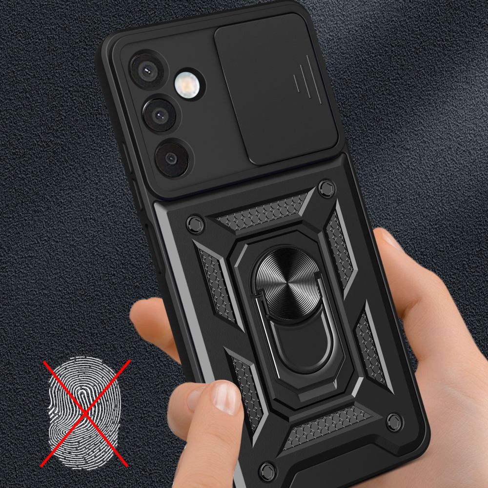 COUVERTURE TECH-PROTECT CAMSHIELD PRO GALAXY M15 5G NOIR