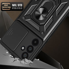 COUVERTURE TECH-PROTECT CAMSHIELD PRO GALAXY M55 5G NOIR