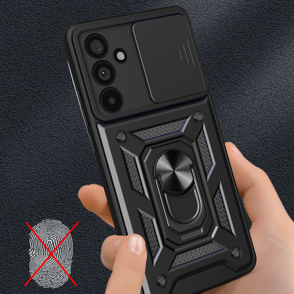 COUVERTURE TECH-PROTECT CAMSHIELD PRO GALAXY M55 5G NOIR