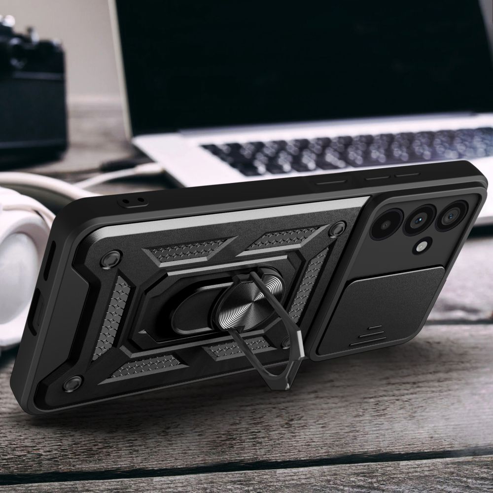 COUVERTURE TECH-PROTECT CAMSHIELD PRO GALAXY M55 5G NOIR
