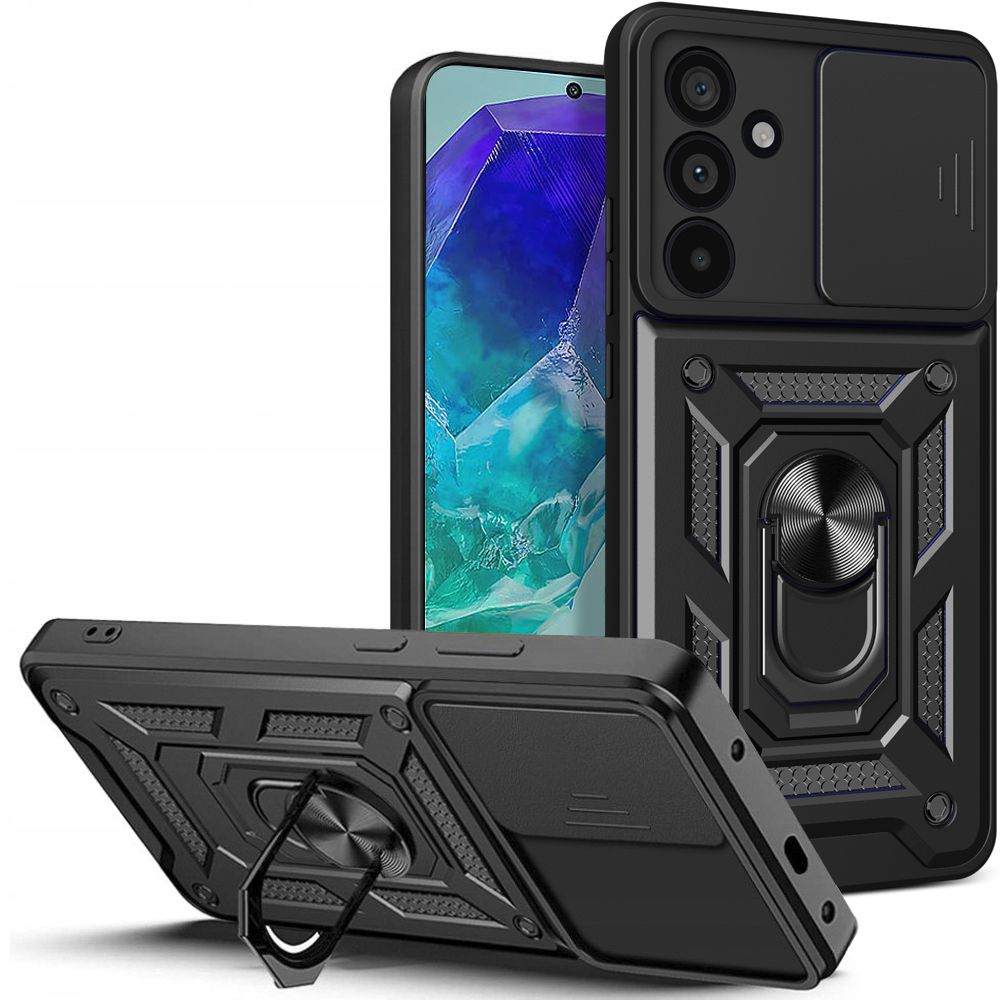 COUVERTURE TECH-PROTECT CAMSHIELD PRO GALAXY M55 5G NOIR