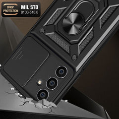 COQUE TECH-PROTECT CAMSHIELD PRO GALAXY S23 FE NOIRE