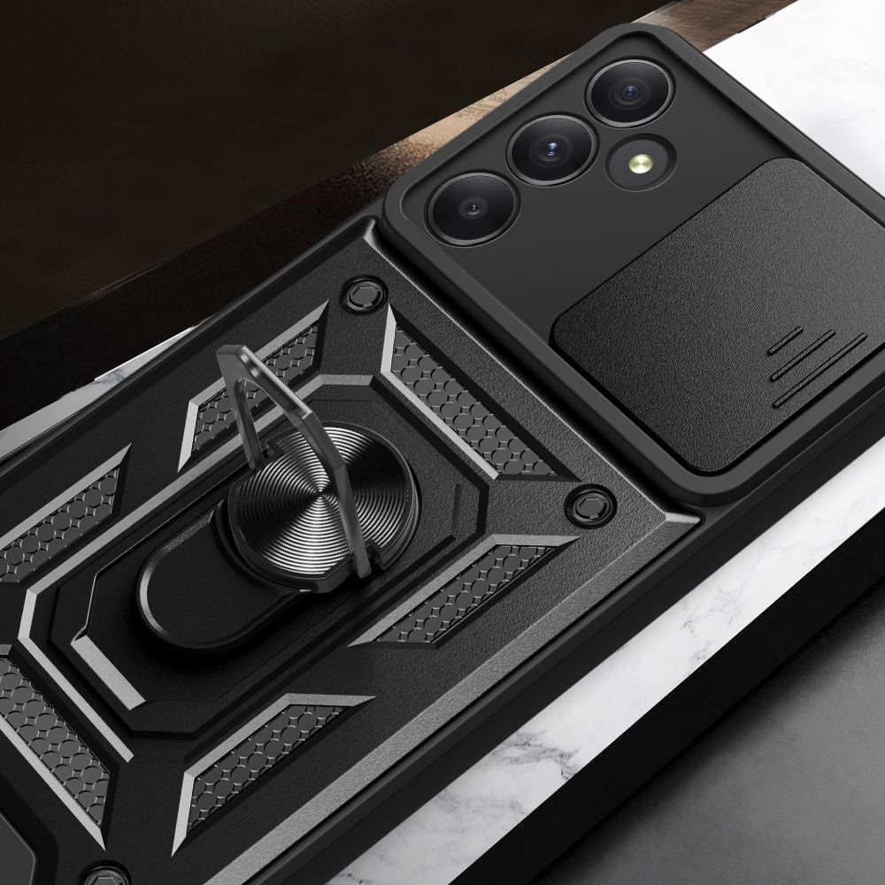 COUVERTURE TECH-PROTECT CAMSHIELD PRO GALAXY S24 FE NOIR