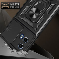COQUE TECH-PROTECT CAMSHIELD PRO MOTOROLA MOTO G24 / G24 POWER / G04 NOIR