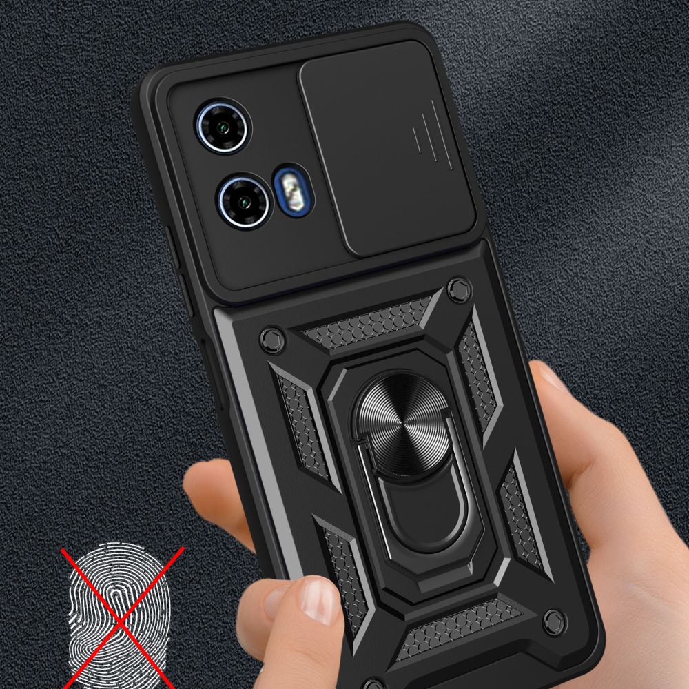 COQUE TECH-PROTECT CAMSHIELD PRO MOTOROLA MOTO G24 / G24 POWER / G04 NOIR