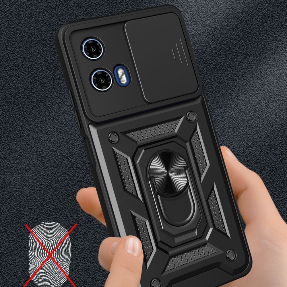 COQUE POUR MOTOROLA MOTO G85 5G TECH-PROTECT CAMSHIELD PRO NOIRE