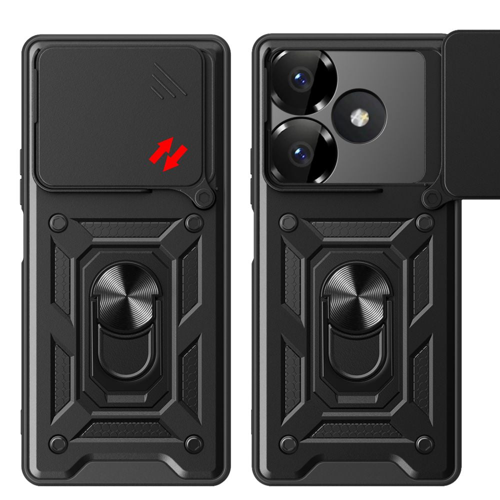 COQUE POUR XIAOMI REDMI 13 TECH-PROTECT CAMSHIELD PRO NOIR