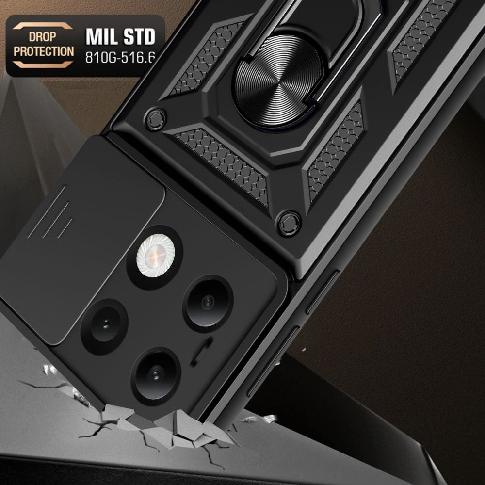 COQUE TECH-PROTECT CAMSHIELD PRO XIAOMI REDMI NOTE 13 4G / LTE NOIRE