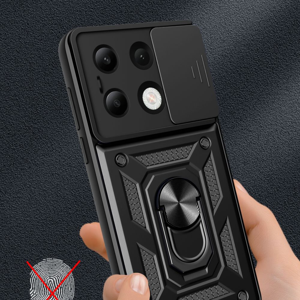 COQUE TECH-PROTECT CAMSHIELD PRO XIAOMI REDMI NOTE 13 4G / LTE NOIRE