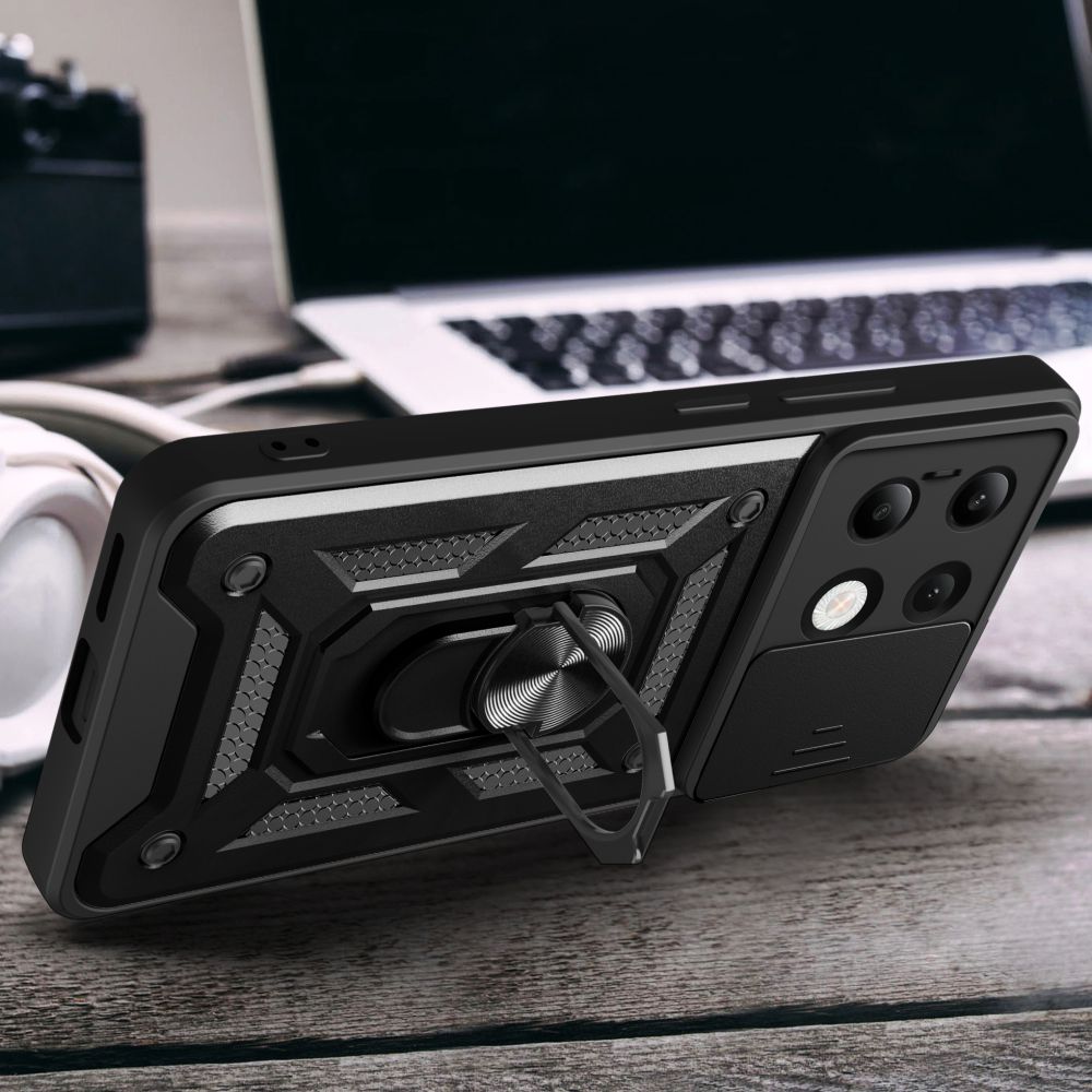 COQUE TECH-PROTECT CAMSHIELD PRO XIAOMI REDMI NOTE 13 4G / LTE NOIRE