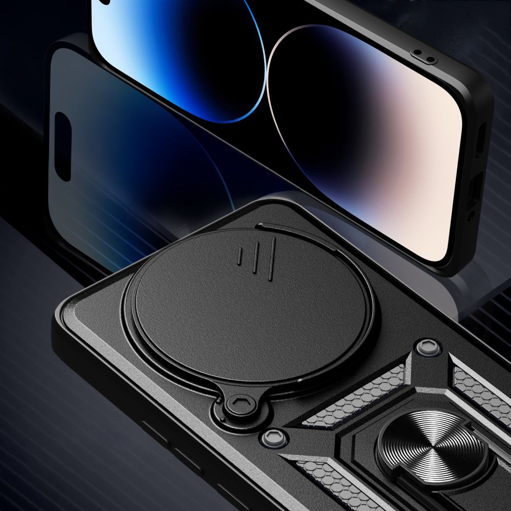 COUVERTURE TECH-PROTECT CAMSHIELD PRO XIAOMI REDMI NOTE 14 PRO 5G / POCO X7 5G NOIR MAT