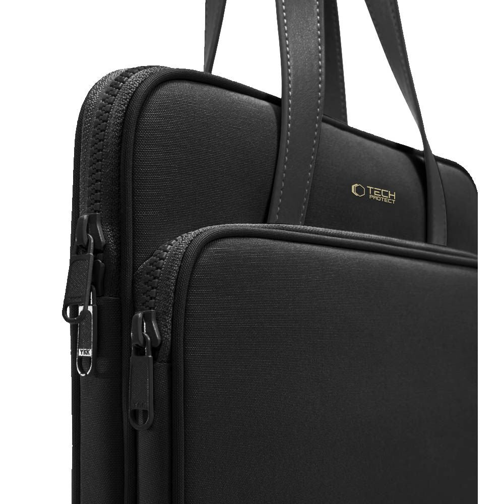SAC TECH-PROTECT SAC DE TRANSPORT POUR ORDINATEUR PORTABLE 13-14 NOIR