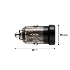 CHARGEUR DE VOITURE TECH-PROTECT CC03 2 PORTS PD30W/QC3.0 NOIR