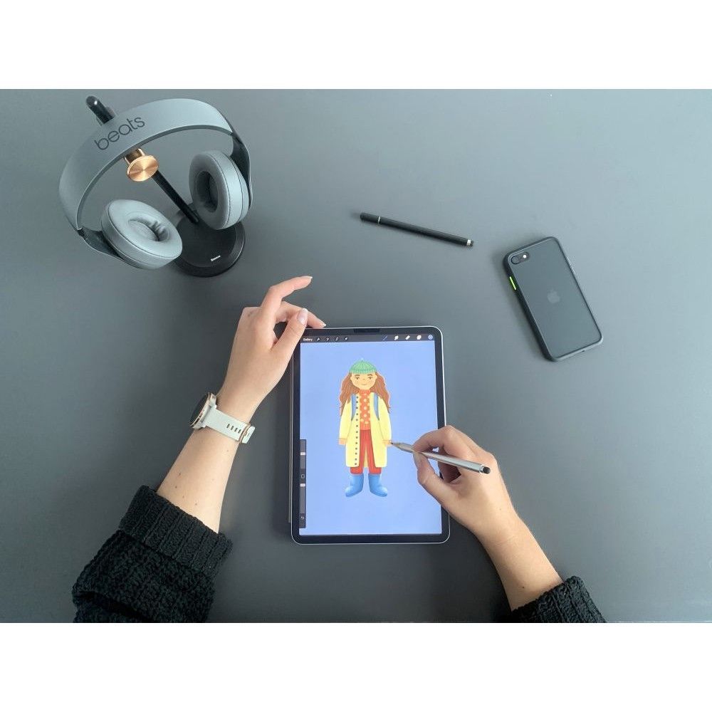 STYLO TECH-PROTECT CHARM BLANC/ARGENT