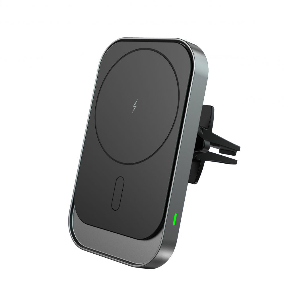 SUPPORT / CHARGEUR DE VOITURE TECH-PROTECT CW19 MAGNETIC MAGSAFE VENT MONTAGE DE VOITURE NOIR