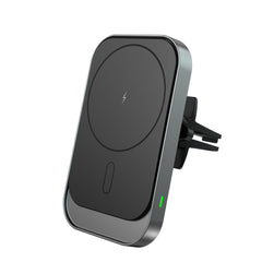 SUPPORT / CHARGEUR DE VOITURE TECH-PROTECT CW19 MAGNETIC MAGSAFE VENT MONTAGE DE VOITURE NOIR