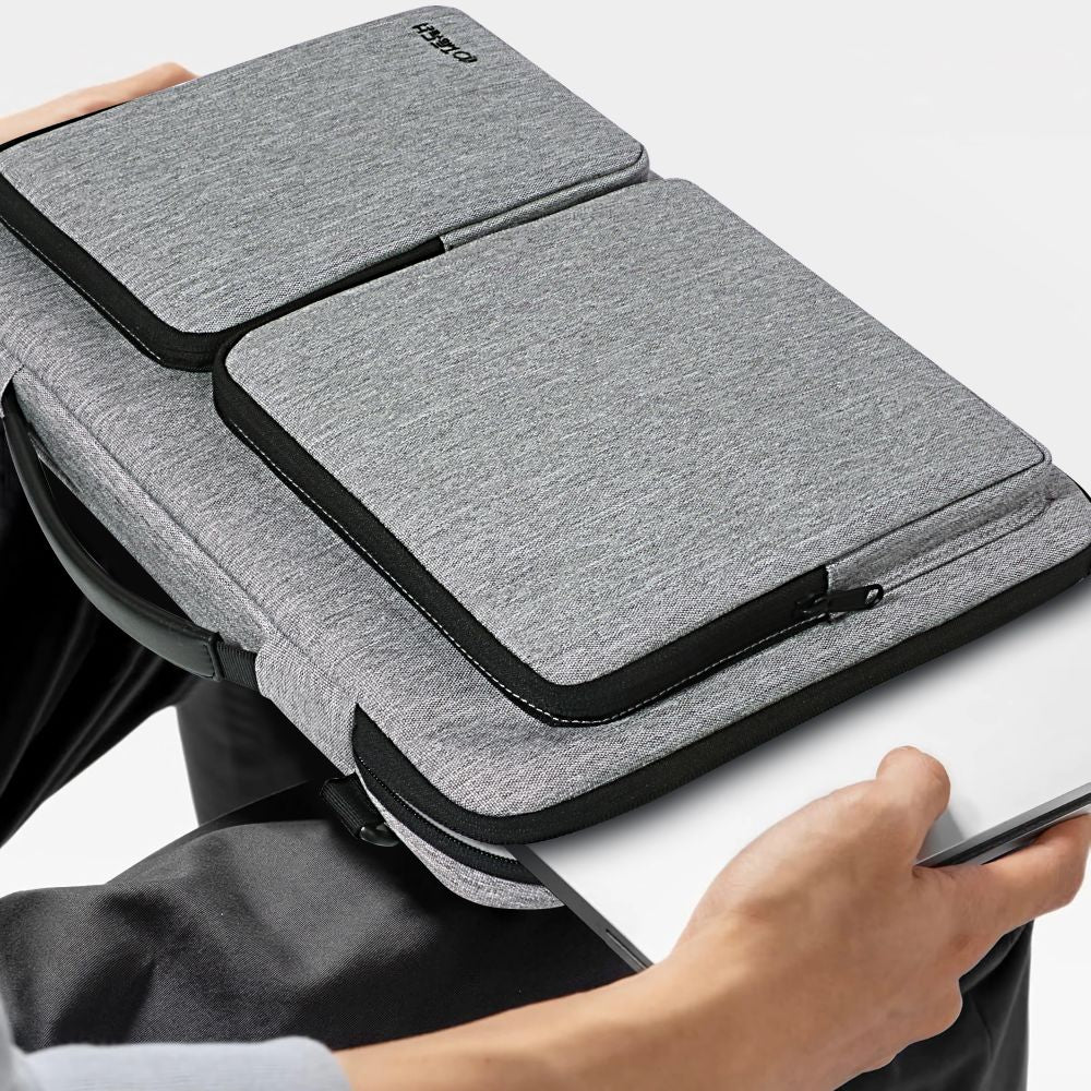 SAC À DOS TECH-PROTECT DEFENDER POUR ORDINATEUR PORTABLE 13-14 GRIS CRAYON