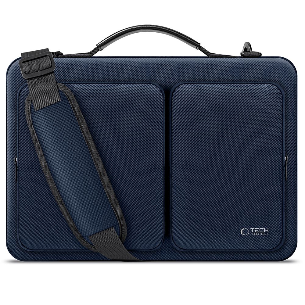 SAC À DOS TECH-PROTECT DEFENDER POUR ORDINATEUR PORTABLE 15-16 BLEU MARINE