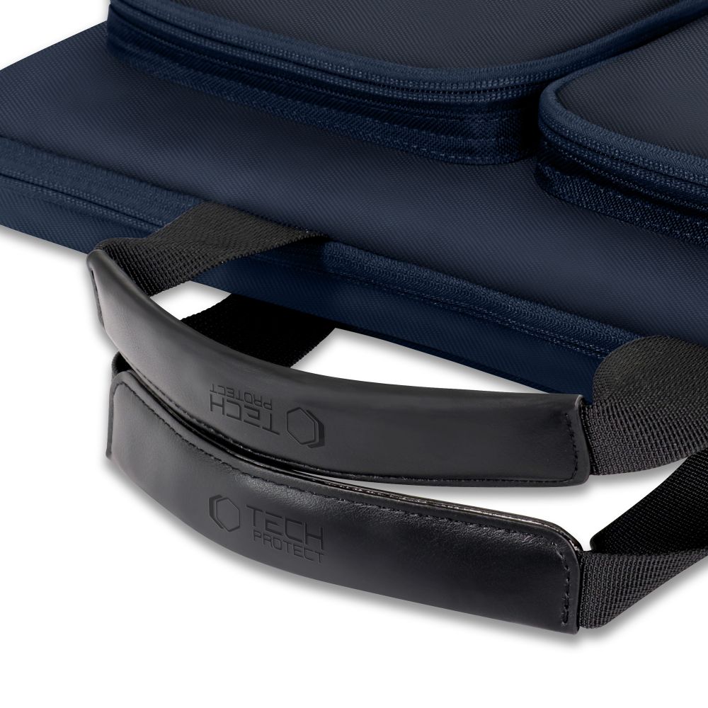 SAC À DOS TECH-PROTECT DEFENDER POUR ORDINATEUR PORTABLE 17 POUCES BLEU MARINE