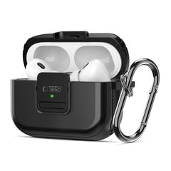 COQUE TECH-PROTECT DEFENDER HOOK MAGSAFE APPLE AIRPODS PRO 1 / 2 NOIRE