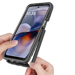 COUVERTURE TECH-PROTECT DÉFENSE MOTOROLA MOTO G15 / G15 POWER / G05 / E15 NOIR