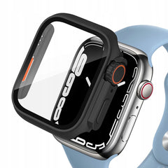 Housse de protection 360° pour Apple Watch 44 mm Doop Defense 360Guard Noir/Orange