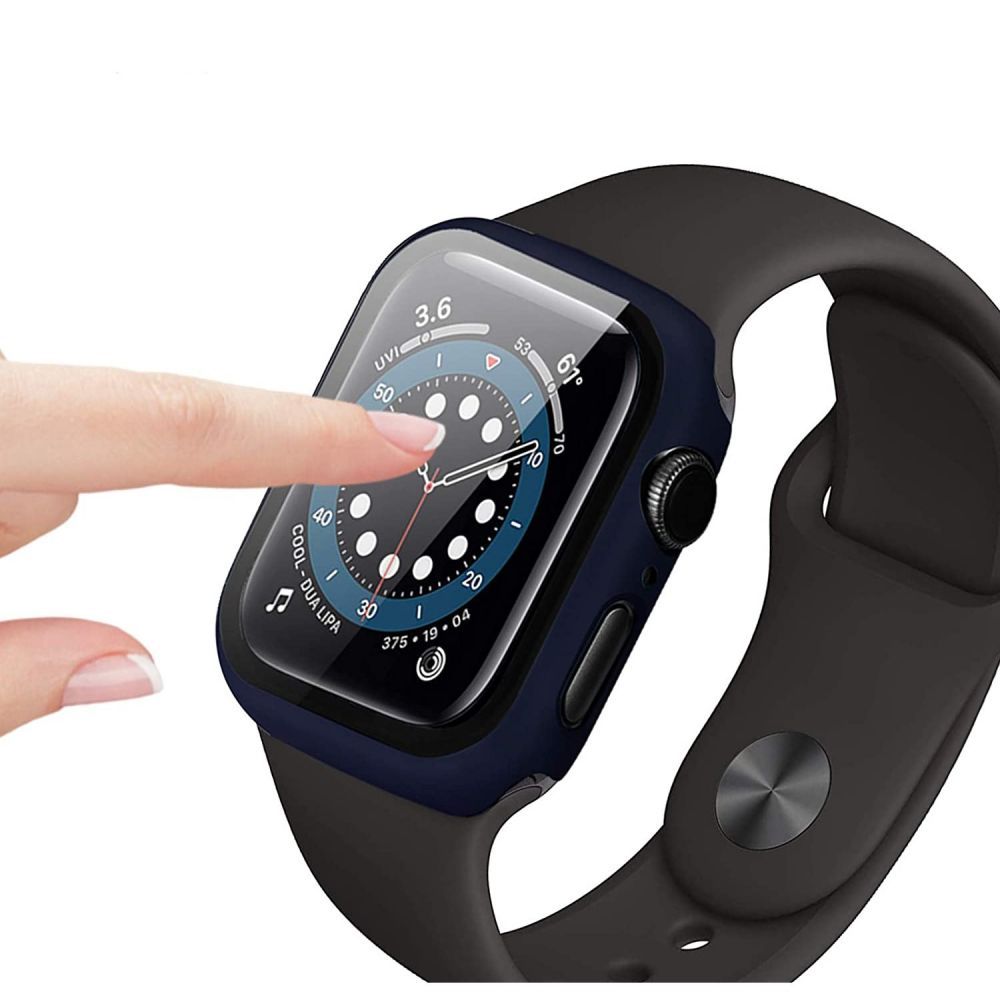 Housse de protection 360° pour Apple Watch 45 mm Doop Defense 360Guard Noir