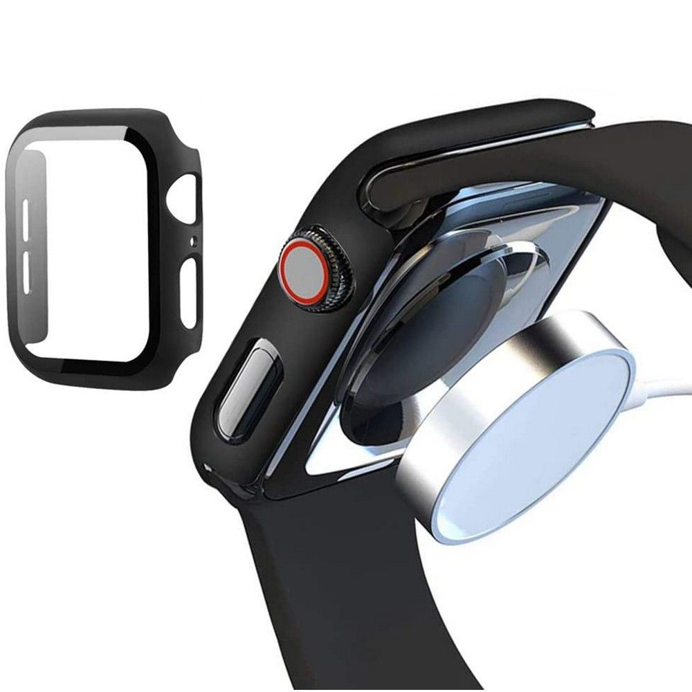 Housse de protection 360° pour Apple Watch 45 mm Doop Defense 360Guard Noir