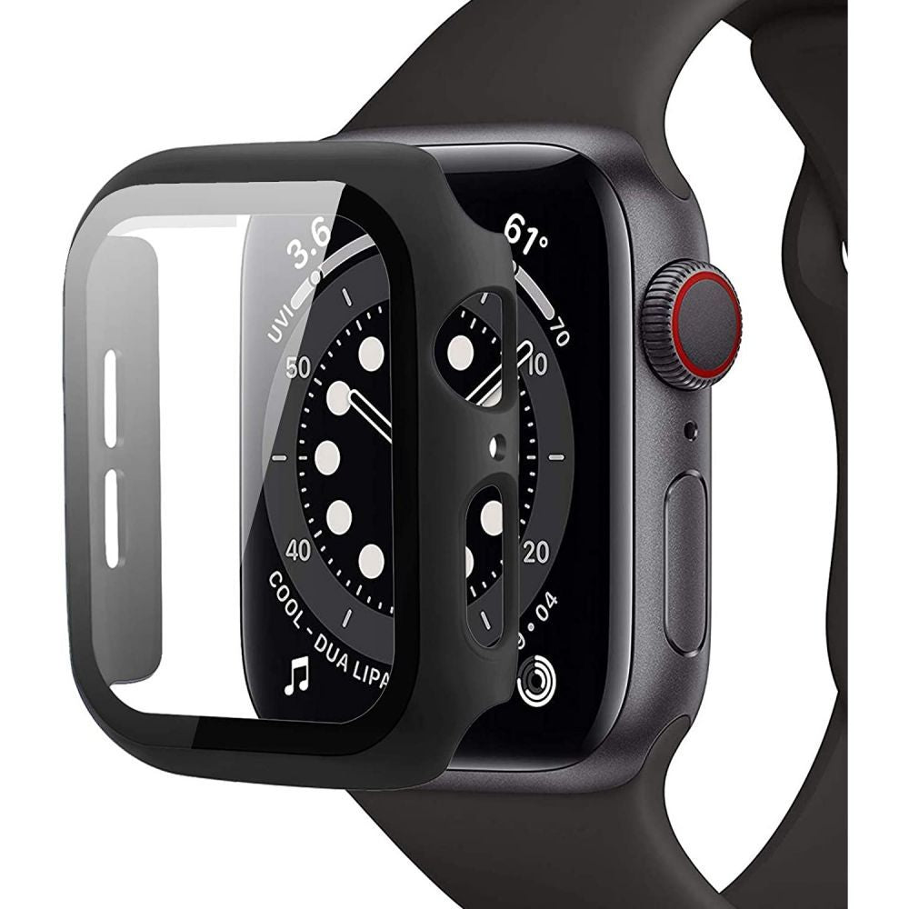 Housse de protection 360° pour Apple Watch 45 mm Doop Defense 360Guard Noir