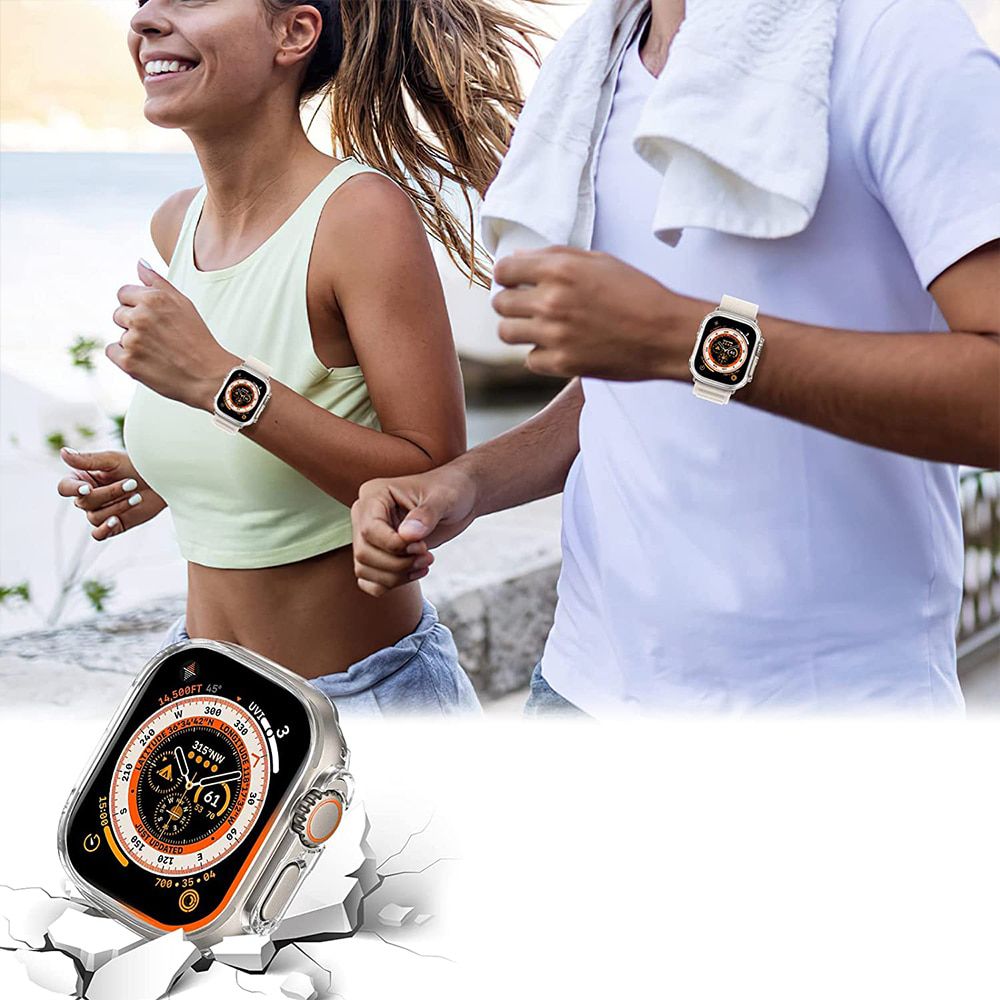 Housse de protection 360° pour Apple Watch Ultra 1 / 2 (49 mm) Tech-Protect Defense360 Clear